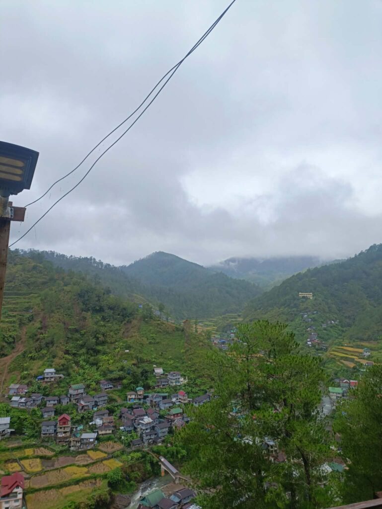 Mountain community representing life in province, Philippines