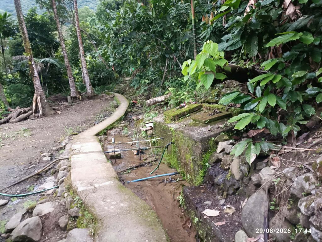 Local water source in a provincial community in the Philippines